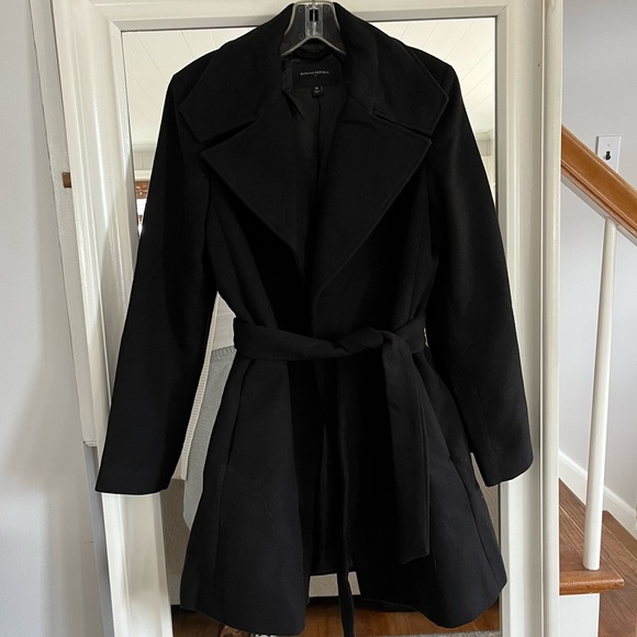 Banana Republic Tie Waist Coat - Picture 3 of 3